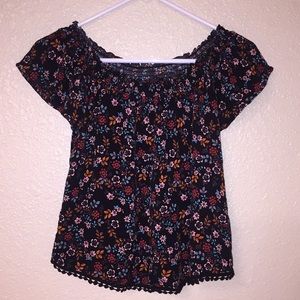 (2) Floral shirts
